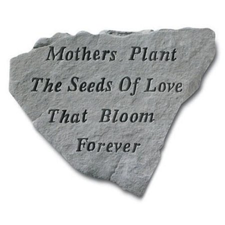 KAY BERRY INC Kay Berry- Inc. 67420 Mothers Plant The Seeds Of Love That Bloom Forever - Memorial - 14.5 Inches x 12.75 Inches 67420